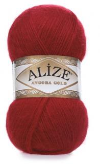 Alize Angora Gold 106 - piros (20% Gyapjú, 80% Akril)