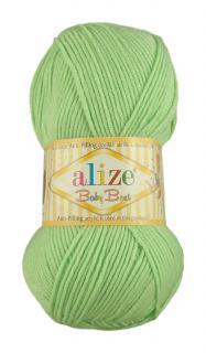 Alize Baby Best 41 - világos zöld (10% bambusz, gyermek fonal)