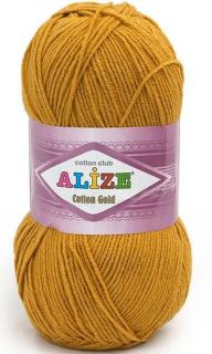 Alize Cotton Gold 02 - mustár (45% Akril, 55% Pamut)