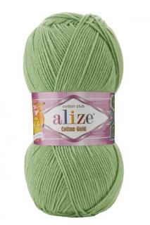 Alize Cotton Gold 103 - halvány zöld (45% Akril, 55% Pamut)