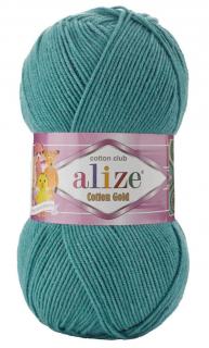 Alize Cotton Gold 156 - matt smaragd (45% Akril, 55% Pamut)