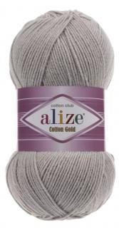 Alize Cotton Gold 200 - szürke (45% Akril, 55% Pamut)