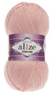 Alize Cotton Gold 393 - rózsaszín (45% Akril, 55% Pamut)