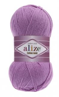 Alize Cotton Gold 43 - lila (45% Akril, 55% Pamut)