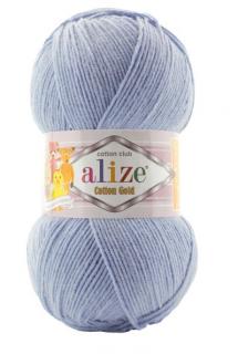 Alize Cotton Gold 481 - világoskék (45% Akril, 55% Pamut)