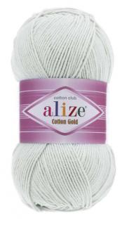 Alize Cotton Gold 533  - halvány szürke (45% Akril, 55% Pamut)