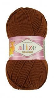 Alize Cotton Gold 690 - fahéj (45% Akril, 55% Pamut)