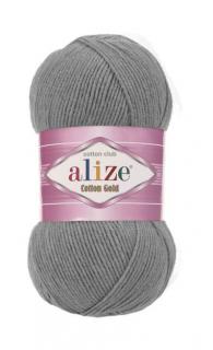 Alize Cotton Gold 828 - szén szürke (45% Akril, 55% Pamut)