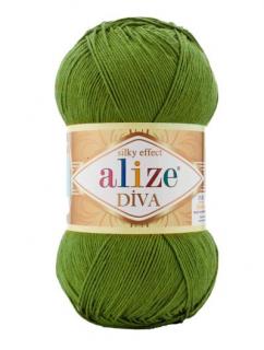Alize Diva 126 - zöld (akril fonal)