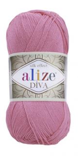 Alize Diva 178 - sötét rózsaszín (akril fonal)