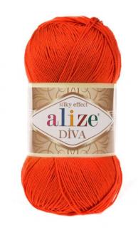Alize Diva 37 - narancs (akril fonal)