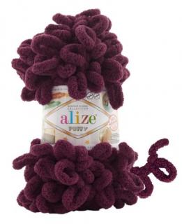Alize Puffy 108 - bor színű (kézen kötés)