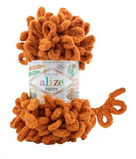 Alize Puffy 234 - tabak (kézen kötés)