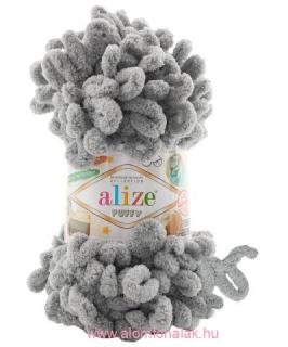 Alize Puffy 30 - patina zöld (kézen kötés)