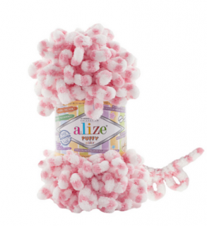 Alize Puffy Color 6494 (kötés kézzel, tű nélkül)