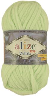 Alize Velluto 464 - menta (zsenília fonal, 100g, 68m)