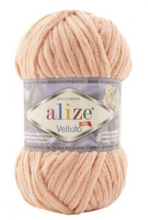 Alize Velluto 866 - vénrózsaszín (zsenília fonal, 100g, 68m)