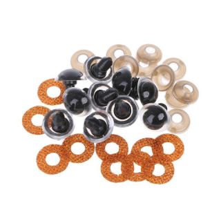 Glitteres, csillogó szem 20 mm - arany (ÁR = 1 szem + 1)