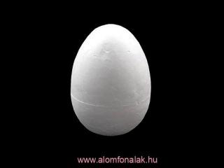 Polisztirol tojás 6,5 x 9,5 cm