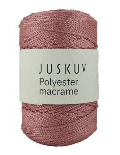 Polyester macrame Juskuv 03 - vénrózsaszín (145 m / 2 mm)
