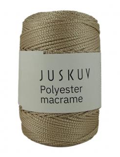 Polyester macrame Juskuv 11 - világos bézs (145 m / 2 mm)