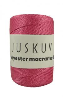 Polyester macrame Juskuv 16 - fukszia (145 m / 2 mm)