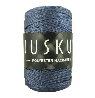 Polyester macrame Juskuv 30 - farmerkék (145 m / 2 mm)