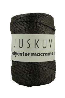 Polyester macrame Juskuv 31 - fekete (145 m / 2 mm)