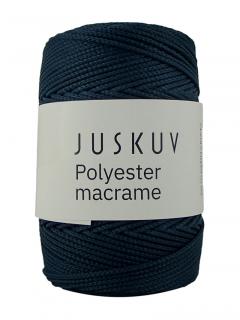 Polyester macrame Juskuv 35 - sötét petróleum (145 m / 2 mm)