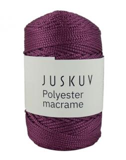 Polyester macrame Juskuv 37 - szilva (145 m / 2 mm)