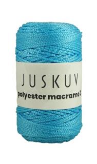 Polyester macrame Juskuv 39 - türkiz (145 m / 2 mm)