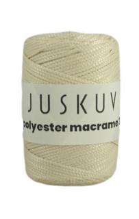 Polyester macrame Juskuv 40 - krém (145 m / 2 mm)