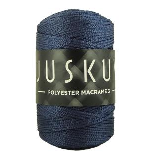 Polyester macrame Juskuv 54 - tengerészkék (145 m / 2 mm)