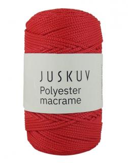 Polyester macrame Juskuv 59 - granátalma (145 m / 2 mm)