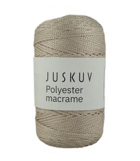 Polyester macrame Juskuv 60 - világos bézs (145 m / 2 mm)