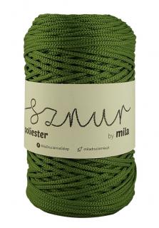 Polyester Sznur 3 mm - 107 zöld