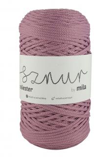 Polyester Sznur 3 mm - 135 világos orchidea