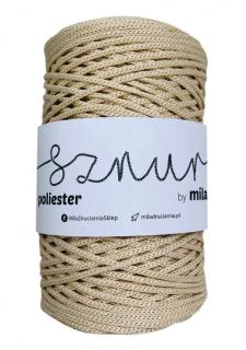 Polyester Sznur 3 mm - G29 csillogó vajszínű