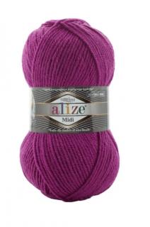 Superlana Midi 209 - lila (25% gyapjú, 75% akril, 170m, 100g)