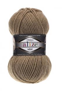 Superlana Midi 466 - sötét bézs (25% gyapjú, 75% akril, 170m,)