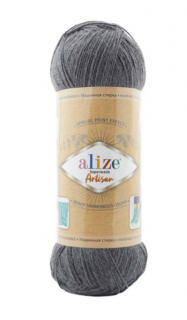 Superwash Artisan 871 - szürke (Gépben mosható, poliamid)