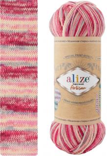 Superwash Artisan 9002 - rózsaszínas (Önmintázó fonal)