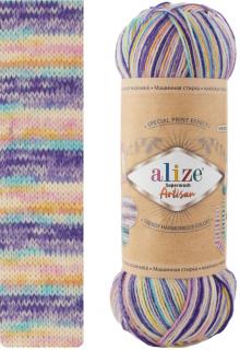 Superwash Artisan 9003 - lilás (Önmintázó fonal)