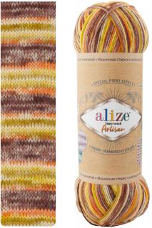 Superwash Artisan 9006 - sárgás barna (Önmintázó fonal)