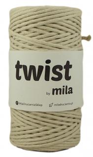 Twist 49 - homok - 100m (Makramé fonal, 100% Pamut)