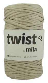 Twist 52 - fehér kávé - 100m (macrame)
