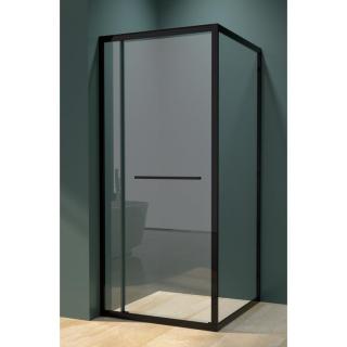 Firenze zuhanykabin Black 6mm 90 cm
