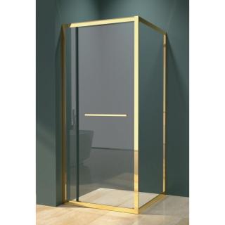 Firenze zuhanykabin Gold 6mm 80 cm