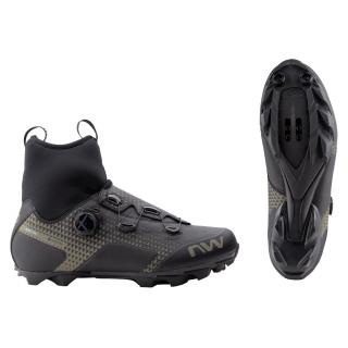 Cipő Northwave MTB Celsius XC Arctic GTX, Fekete/zöld