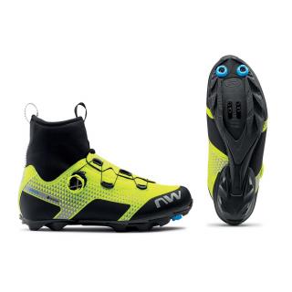 Cipő Northwave MTB Celsius XC Arctic GTX, Fluo sárga